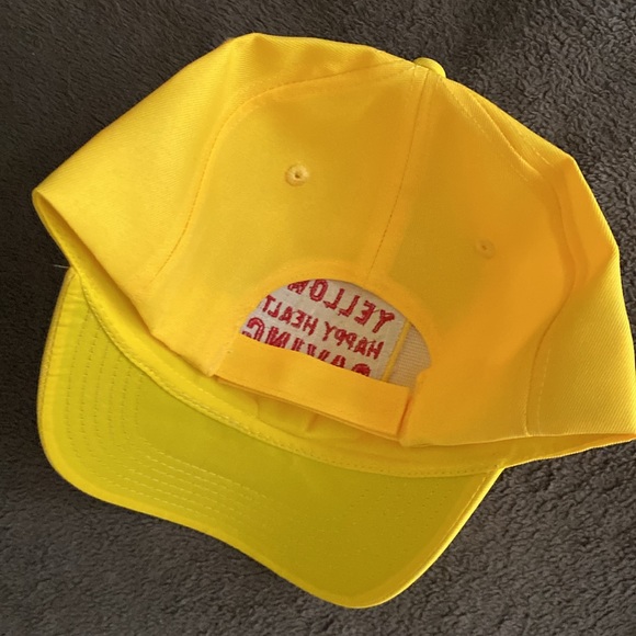 WFM Yellow Is Happy Healthy Savings spapback hat 🧢 - Picture 15 of 17
